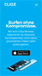 Mobile Screenshot of cliqz.com